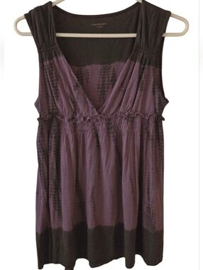 Calvin Klein Sleeveless Top, Purple Colors Size Large